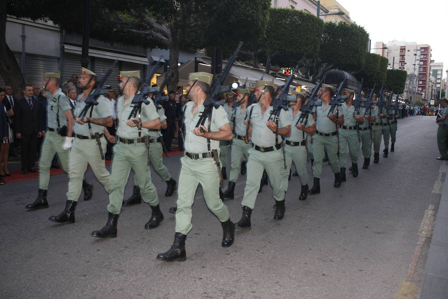 Multitudinaria afluencia ciudadana arropó los actos de ayer en Puerta de Purchena y el Paseo