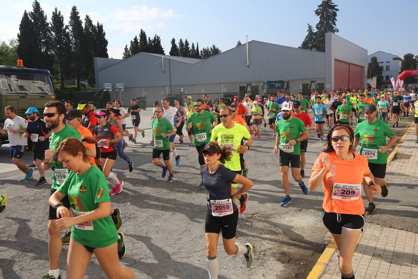 Sólo cuatro de los 3.000 participantes lograron bajar de la hora por la exigencia del recorrido