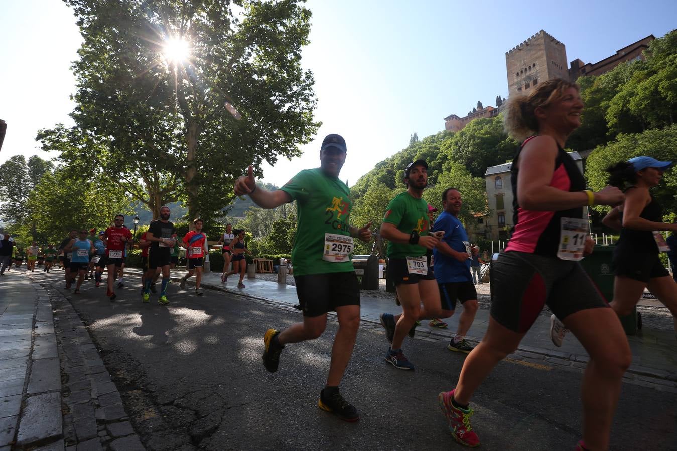 Sólo cuatro de los 3.000 participantes lograron bajar de la hora por la exigencia del recorrido