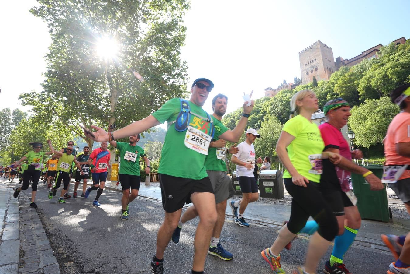 Sólo cuatro de los 3.000 participantes lograron bajar de la hora por la exigencia del recorrido