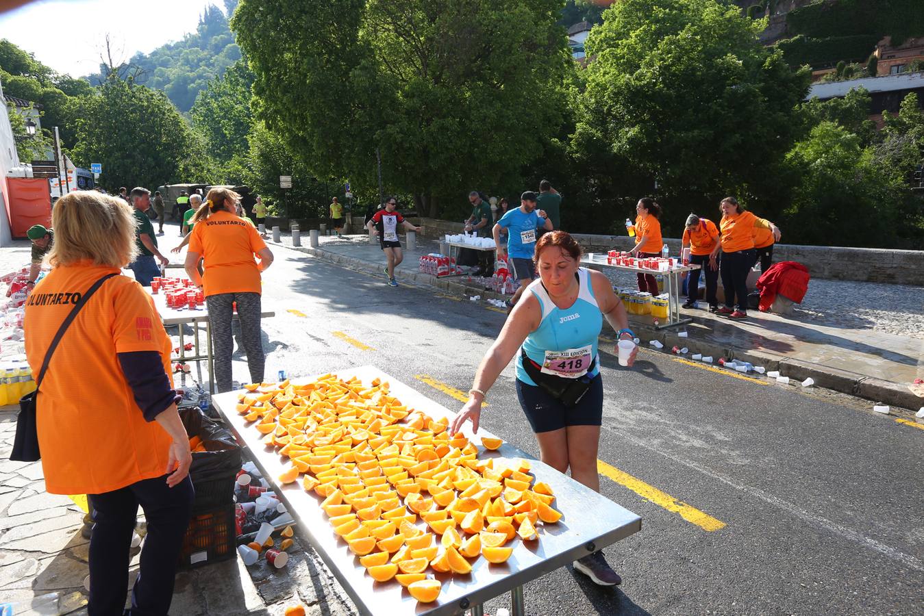 Sólo cuatro de los 3.000 participantes lograron bajar de la hora por la exigencia del recorrido