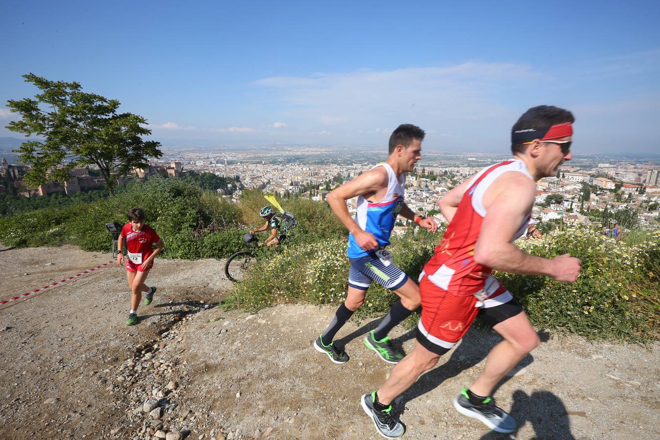 Sólo cuatro de los 3.000 participantes lograron bajar de la hora por la exigencia del recorrido