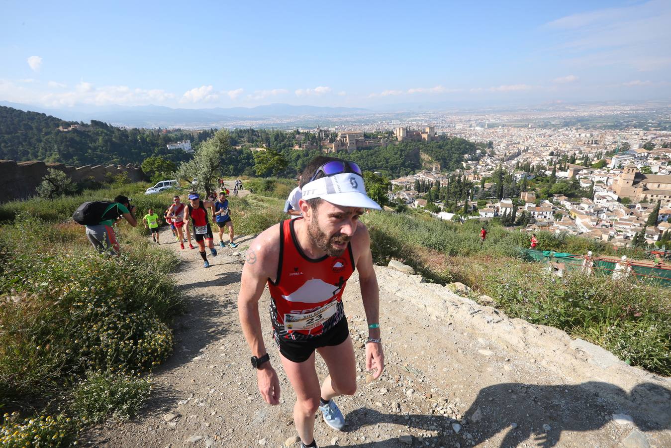 Sólo cuatro de los 3.000 participantes lograron bajar de la hora por la exigencia del recorrido
