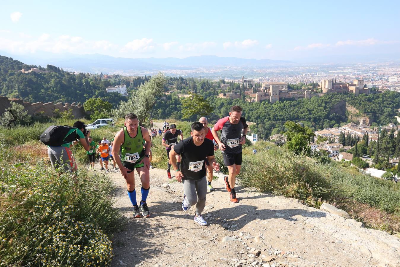 Sólo cuatro de los 3.000 participantes lograron bajar de la hora por la exigencia del recorrido