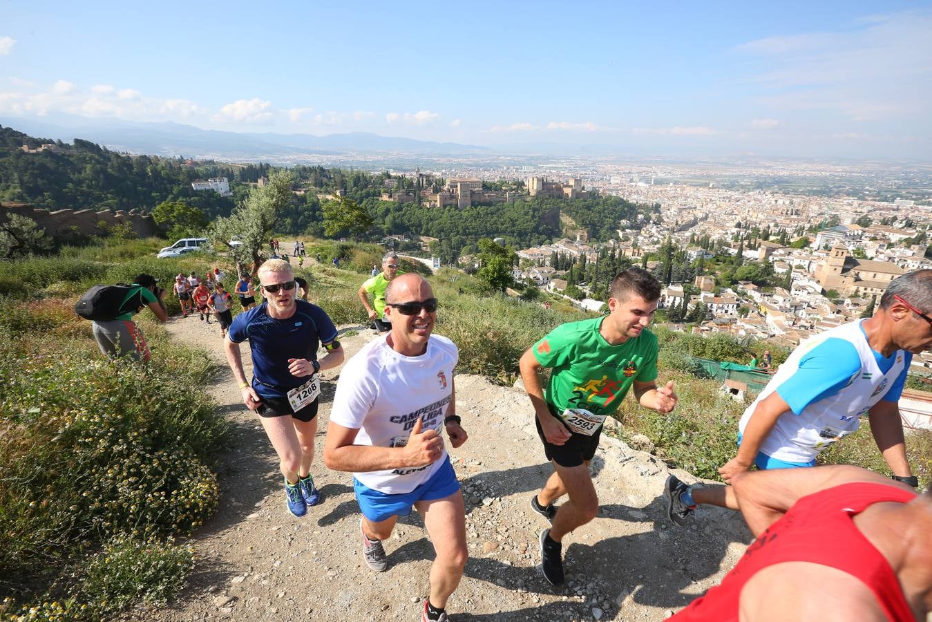 Sólo cuatro de los 3.000 participantes lograron bajar de la hora por la exigencia del recorrido