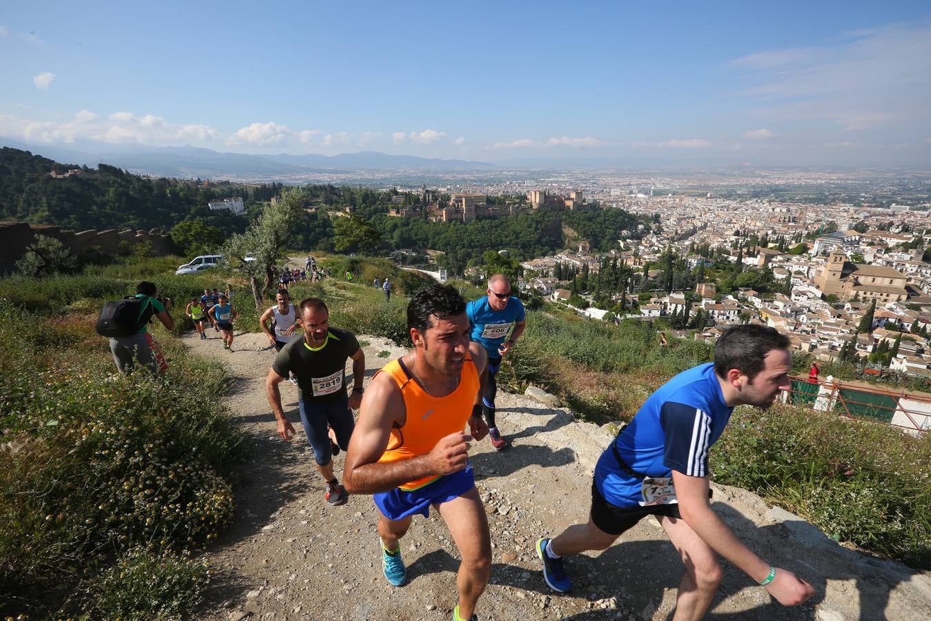 Sólo cuatro de los 3.000 participantes lograron bajar de la hora por la exigencia del recorrido