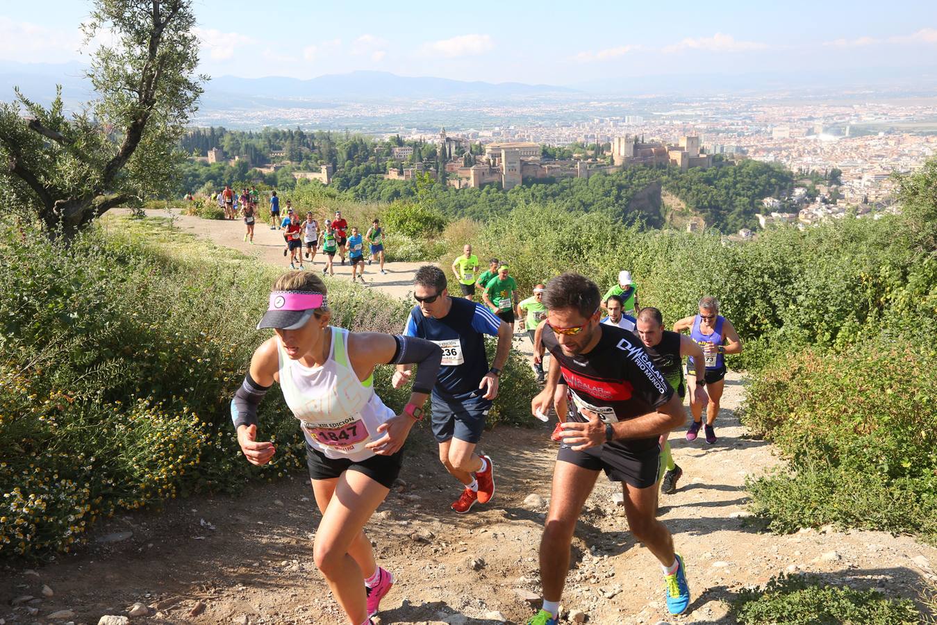 Sólo cuatro de los 3.000 participantes lograron bajar de la hora por la exigencia del recorrido