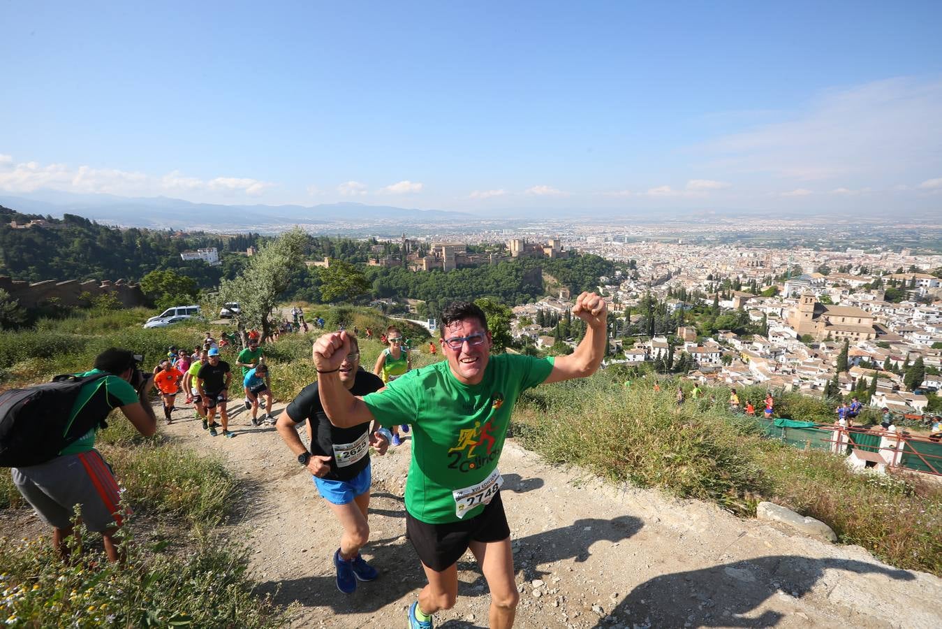 Sólo cuatro de los 3.000 participantes lograron bajar de la hora por la exigencia del recorrido