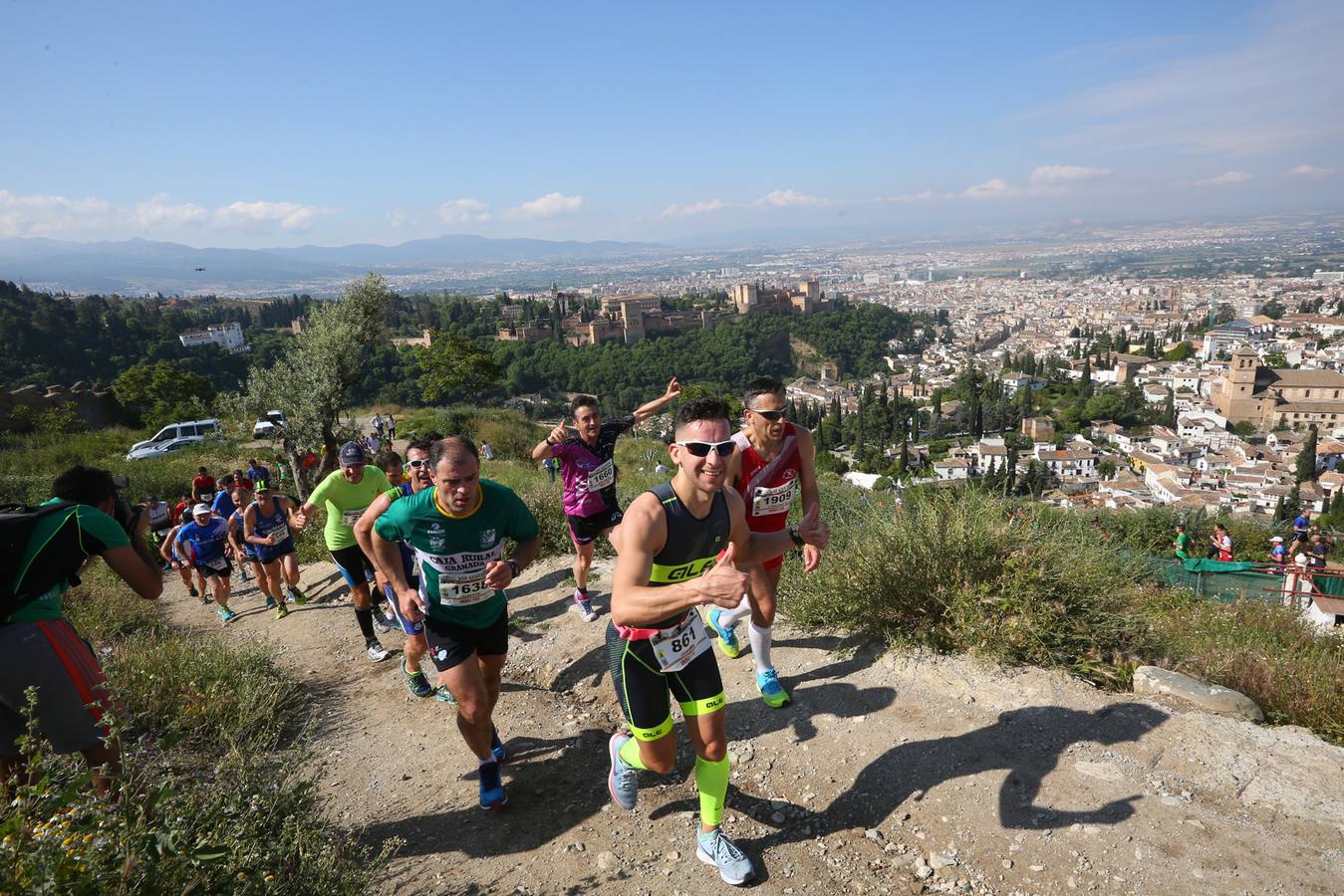Sólo cuatro de los 3.000 participantes lograron bajar de la hora por la exigencia del recorrido
