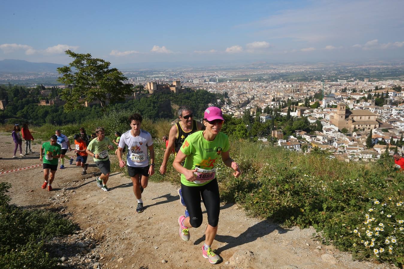 Sólo cuatro de los 3.000 participantes lograron bajar de la hora por la exigencia del recorrido