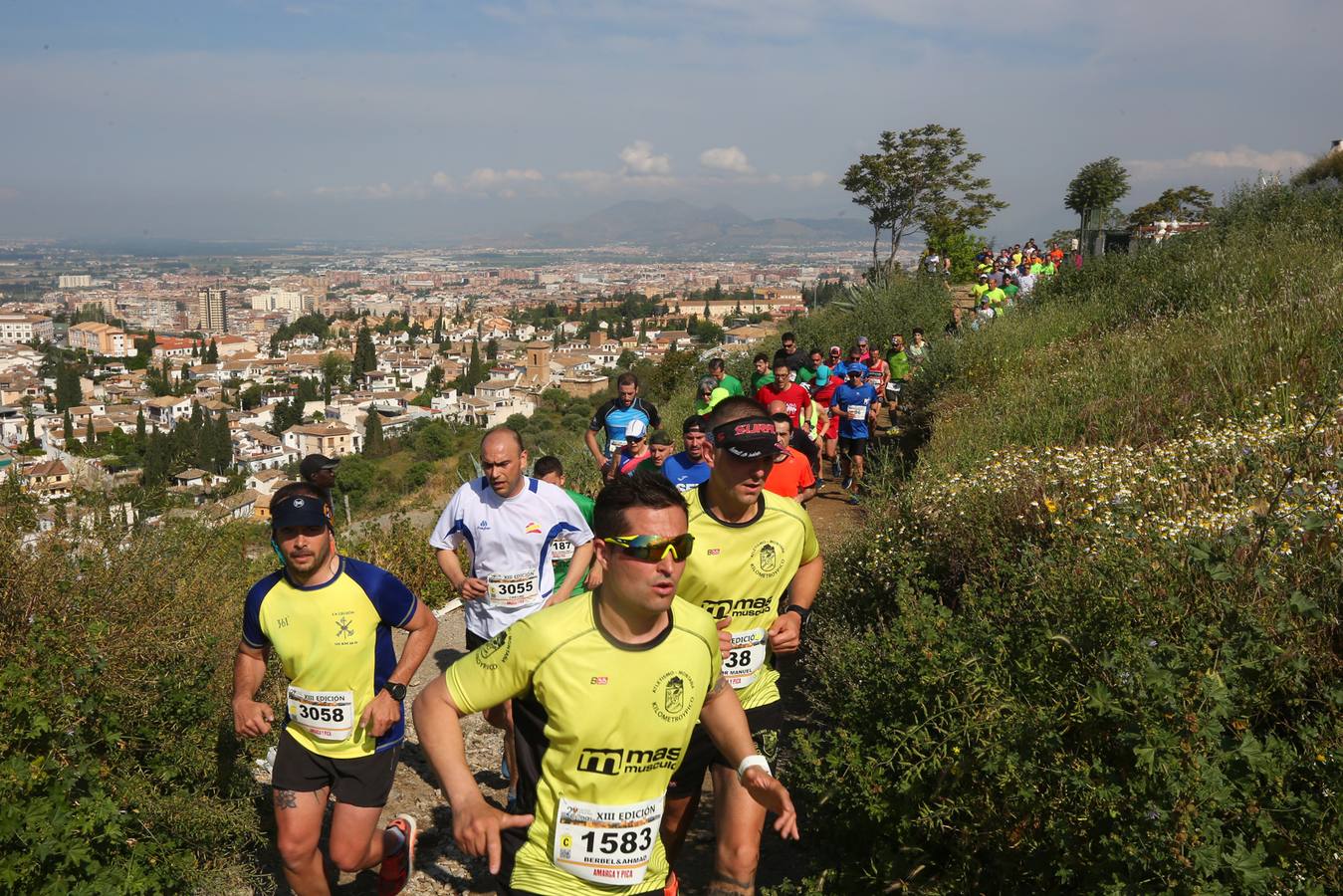 Sólo cuatro de los 3.000 participantes lograron bajar de la hora por la exigencia del recorrido