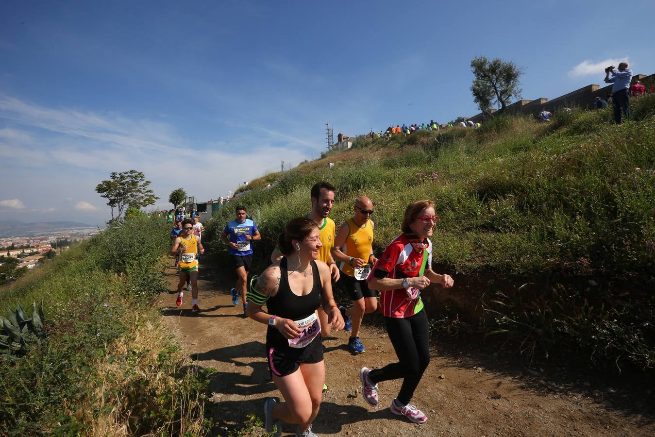 Sólo cuatro de los 3.000 participantes lograron bajar de la hora por la exigencia del recorrido