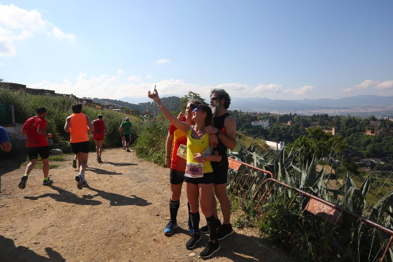 Sólo cuatro de los 3.000 participantes lograron bajar de la hora por la exigencia del recorrido