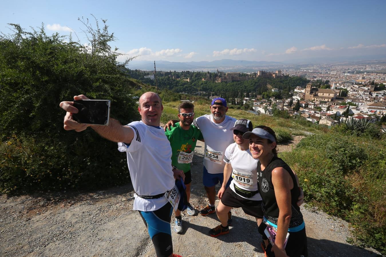 Sólo cuatro de los 3.000 participantes lograron bajar de la hora por la exigencia del recorrido