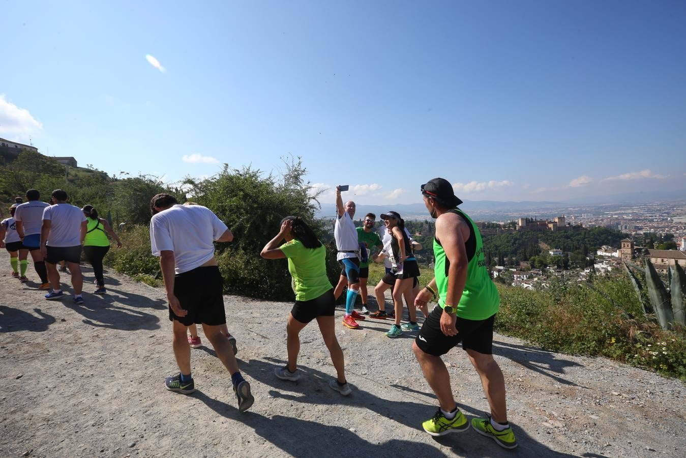 Sólo cuatro de los 3.000 participantes lograron bajar de la hora por la exigencia del recorrido