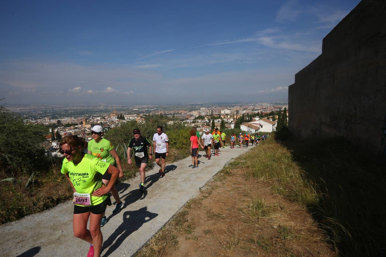Sólo cuatro de los 3.000 participantes lograron bajar de la hora por la exigencia del recorrido