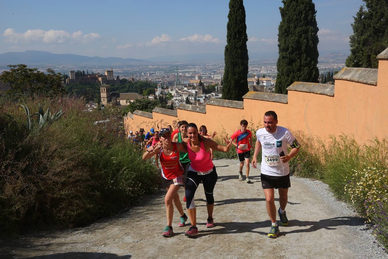Sólo cuatro de los 3.000 participantes lograron bajar de la hora por la exigencia del recorrido