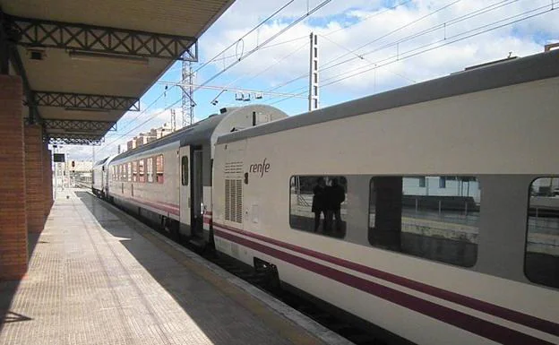 Tren Talgo que realiza el trayecto entre Almería y Madrid. 