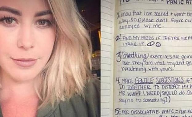 Las 15 claves para superar un ataque de ansiedad: la emotiva forma de ayudar una chica a su novio que se vuelve viral