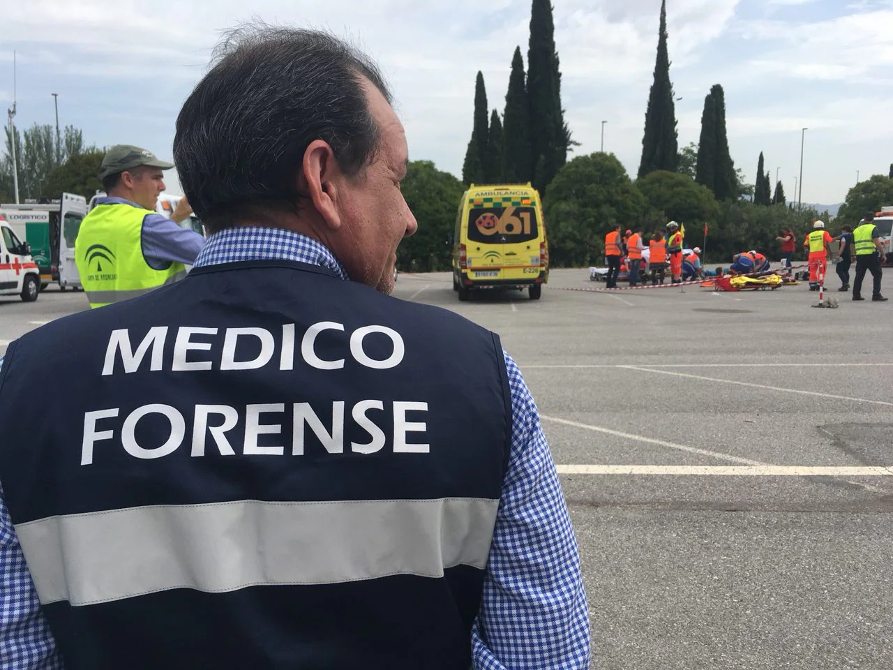 El Aeropuerto Federico García Lorca de Granada ha realizado este miércoles un simulacro de accidente aéreo para poner a prueba los mecanismos de coordinación y respuesta ante este tipo de incidentes y avanzar en la implantación y mejora de los planes de emergencia