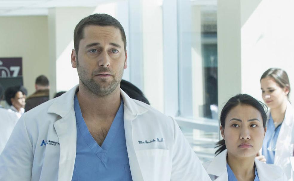 Ryan Eggold es el protagonista de 'New Amsterdam', una de las novedades de la temporada televisiva 2018-2019.