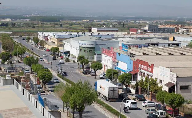 Vistas del Polígono Juncaril.