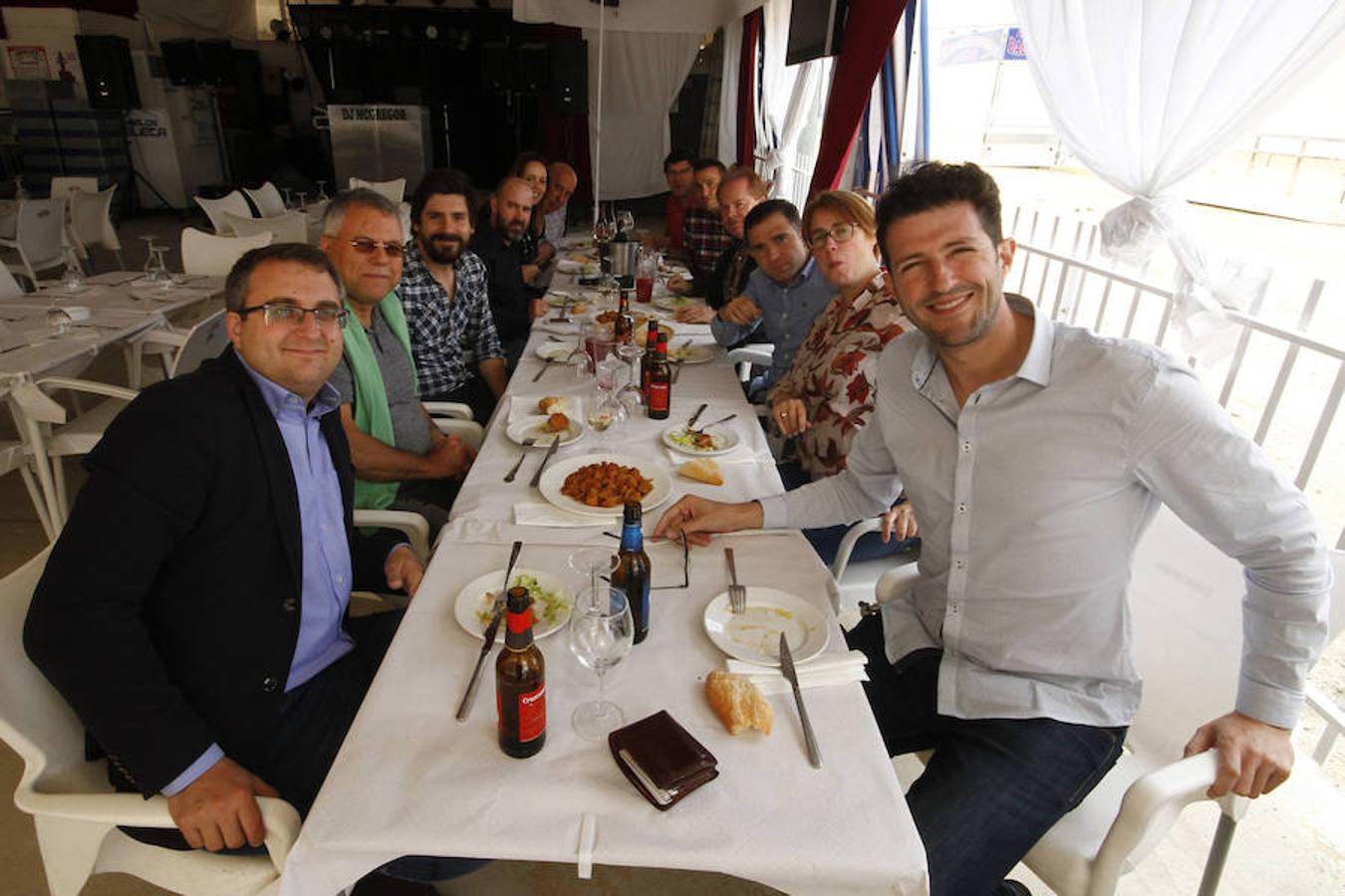 Caseta de la Hermandad del Rocío. Puedes ver todas las fotos de este Corpus  en este enlace .