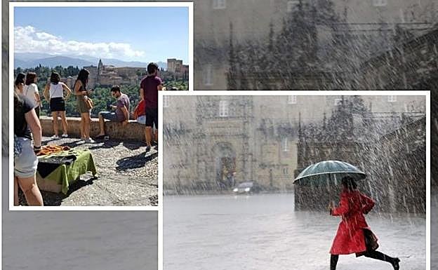 La AEMET alerta de la radical diferencia del tiempo en España: «partida en dos»