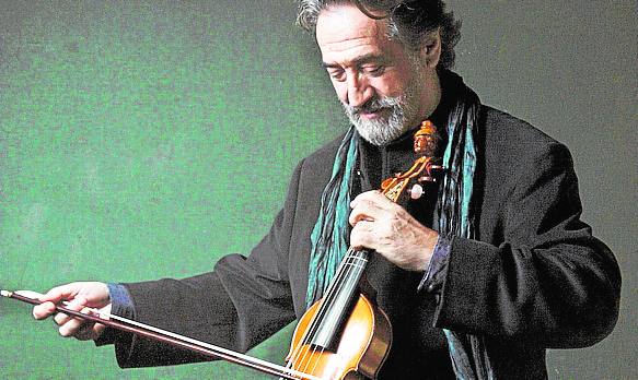 El violista de gamba Jordi Savall. 