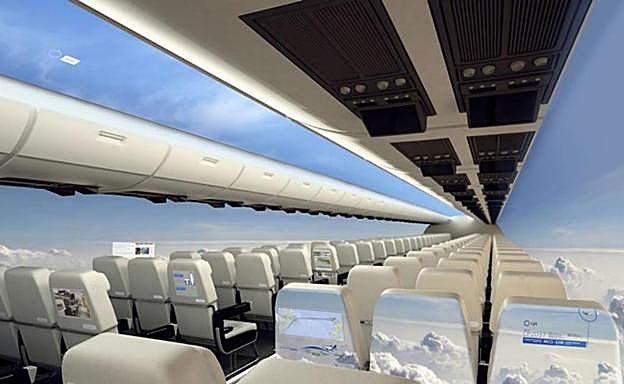 ¿Por qué los nuevos aviones están eliminando las ventanillas?