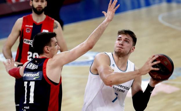 Doncic durante el partido