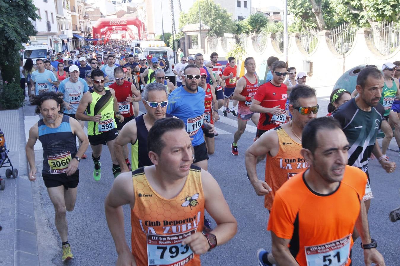 Manuel Santiago y Claudia Estévez se sobreponen al calor en Dúrcal