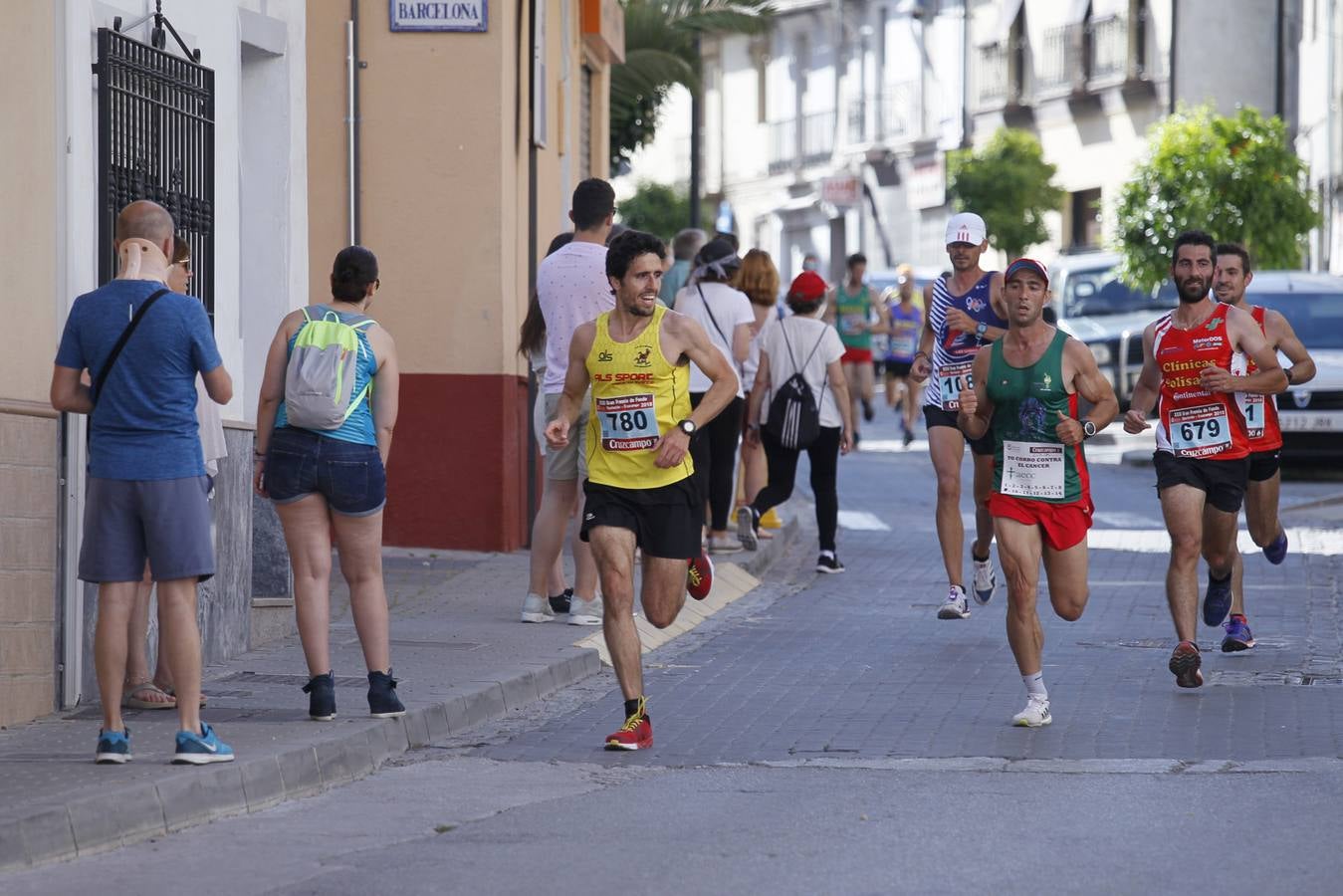 Manuel Santiago y Claudia Estévez se sobreponen al calor en Dúrcal