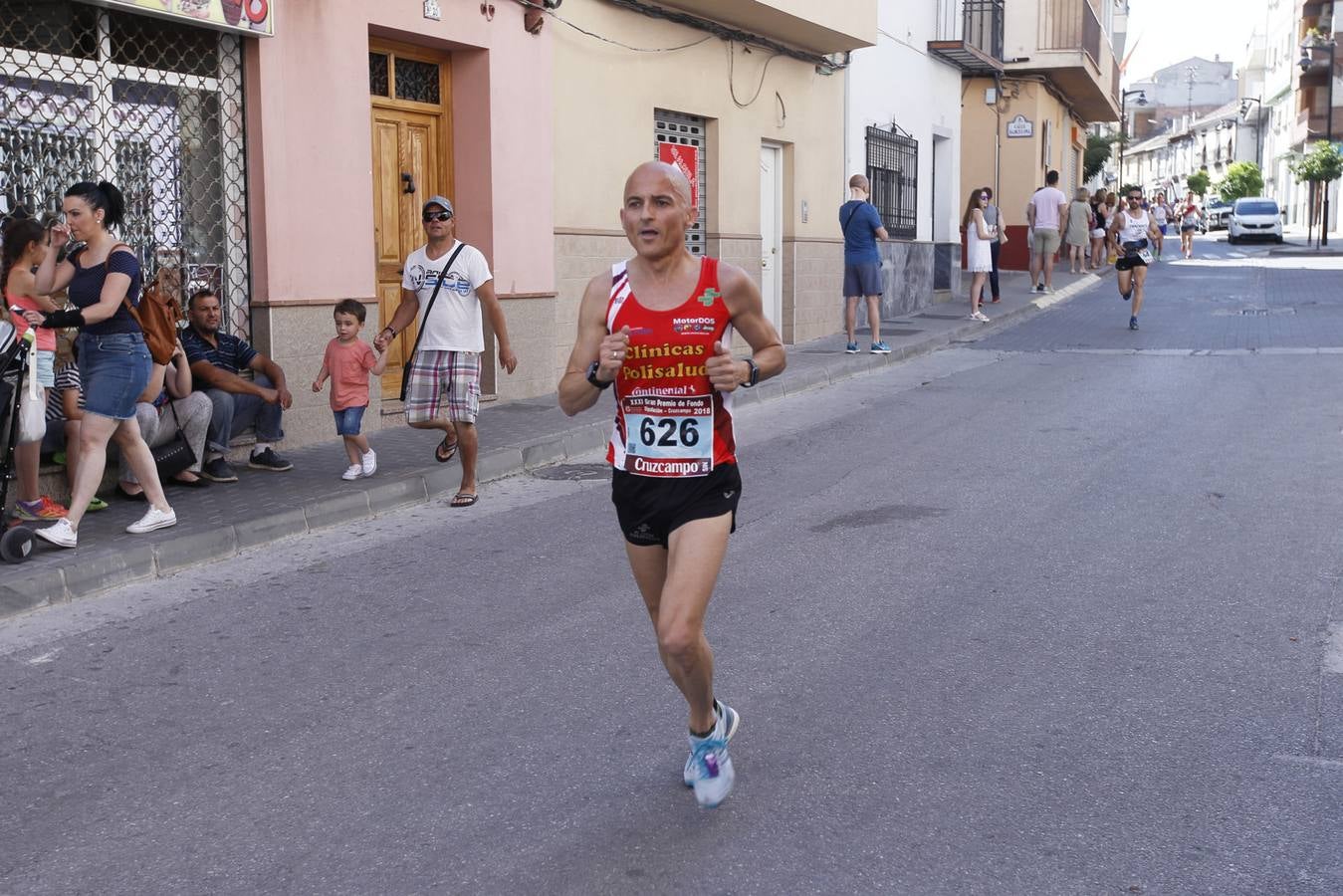 Manuel Santiago y Claudia Estévez se sobreponen al calor en Dúrcal