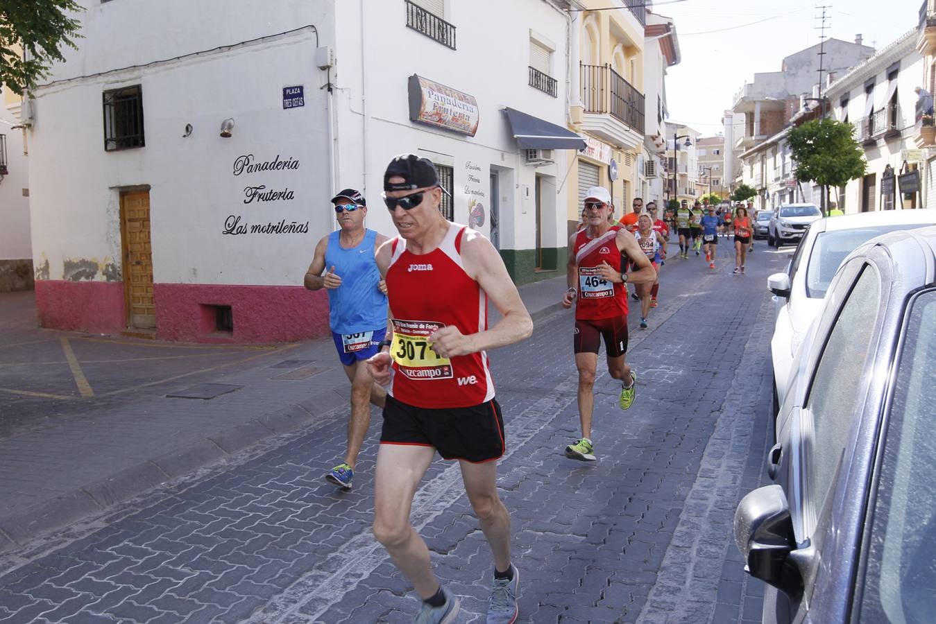 Manuel Santiago y Claudia Estévez se sobreponen al calor en Dúrcal