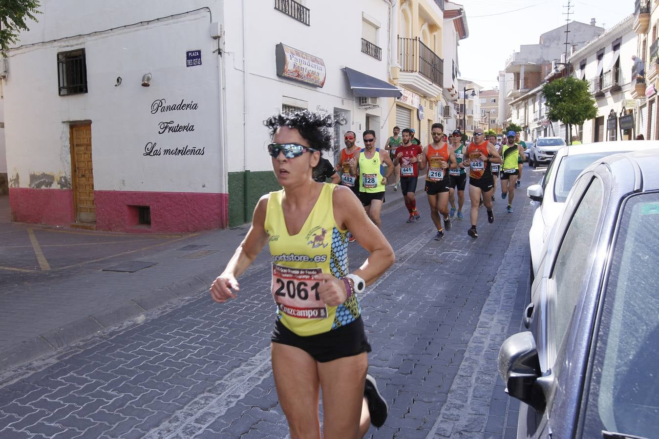 Manuel Santiago y Claudia Estévez se sobreponen al calor en Dúrcal