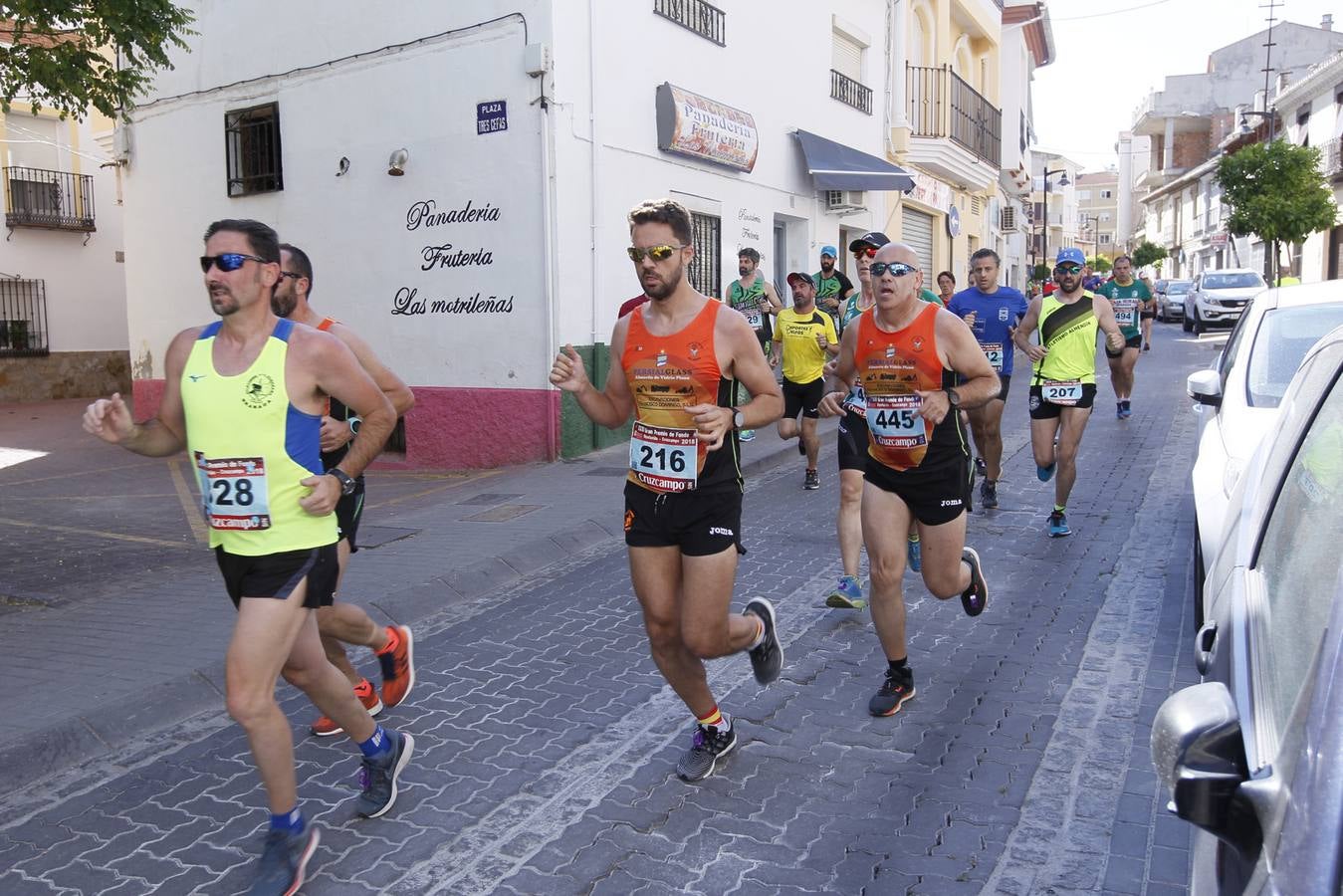 Manuel Santiago y Claudia Estévez se sobreponen al calor en Dúrcal