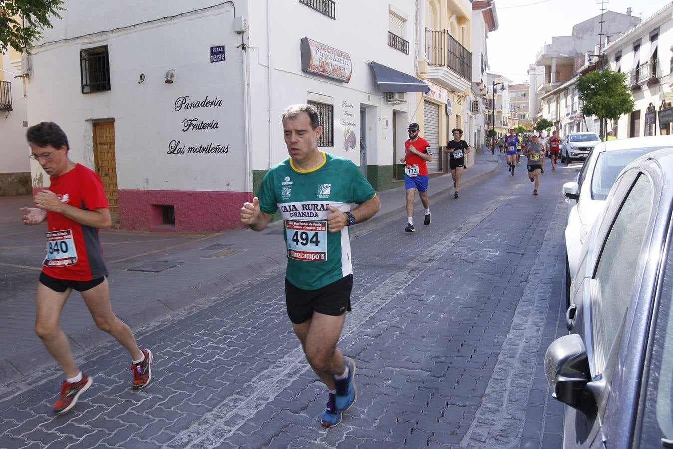 Manuel Santiago y Claudia Estévez se sobreponen al calor en Dúrcal