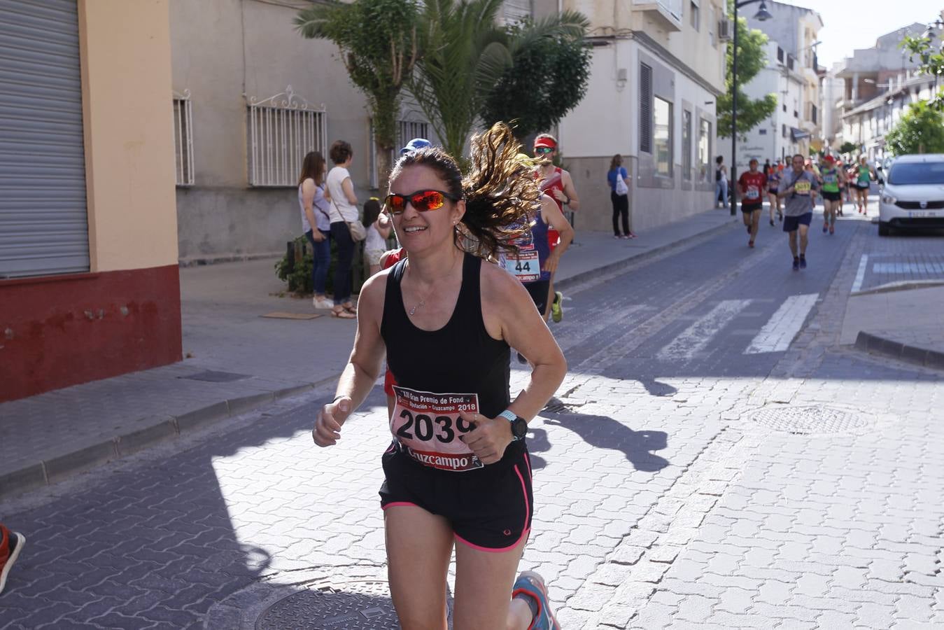 Manuel Santiago y Claudia Estévez se sobreponen al calor en Dúrcal