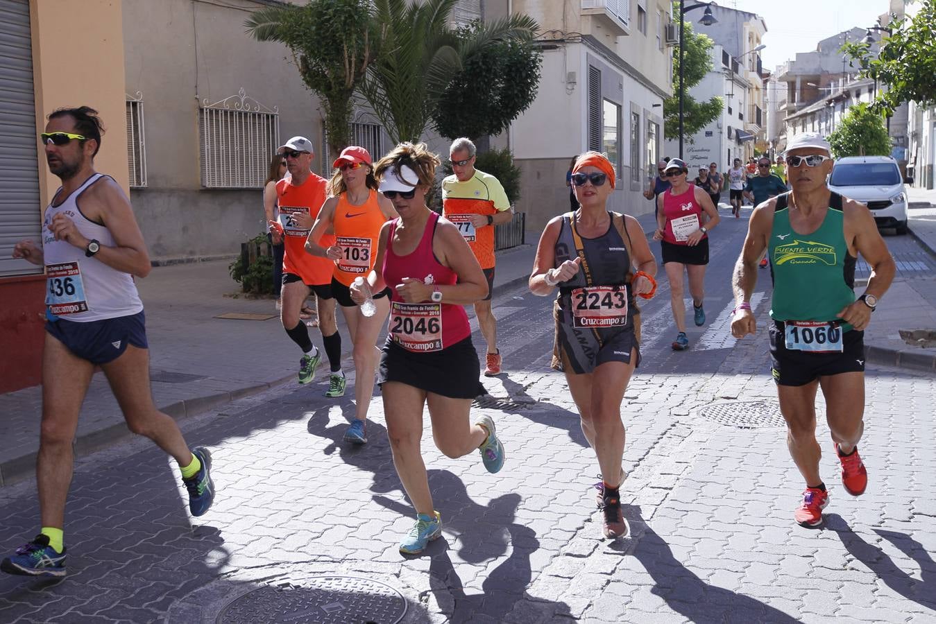 Manuel Santiago y Claudia Estévez se sobreponen al calor en Dúrcal