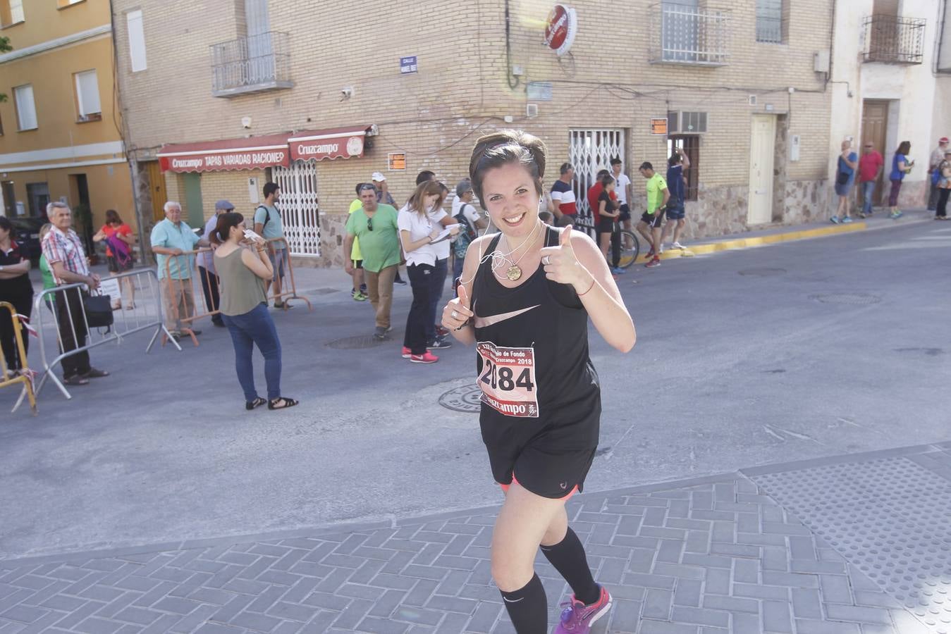 Manuel Santiago y Claudia Estévez se sobreponen al calor en Dúrcal