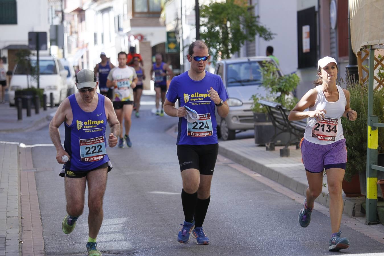 Manuel Santiago y Claudia Estévez se sobreponen al calor en Dúrcal