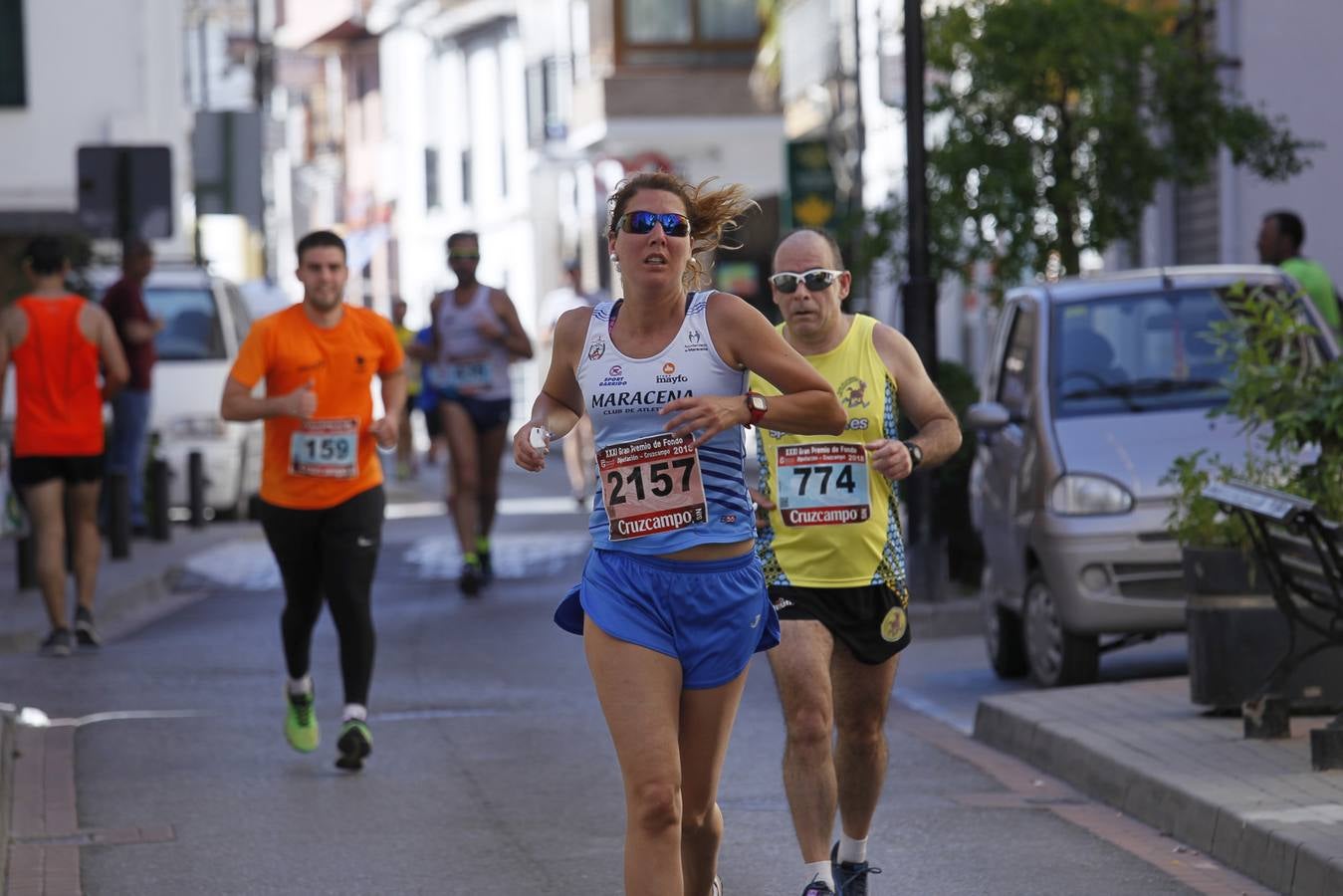 Manuel Santiago y Claudia Estévez se sobreponen al calor en Dúrcal