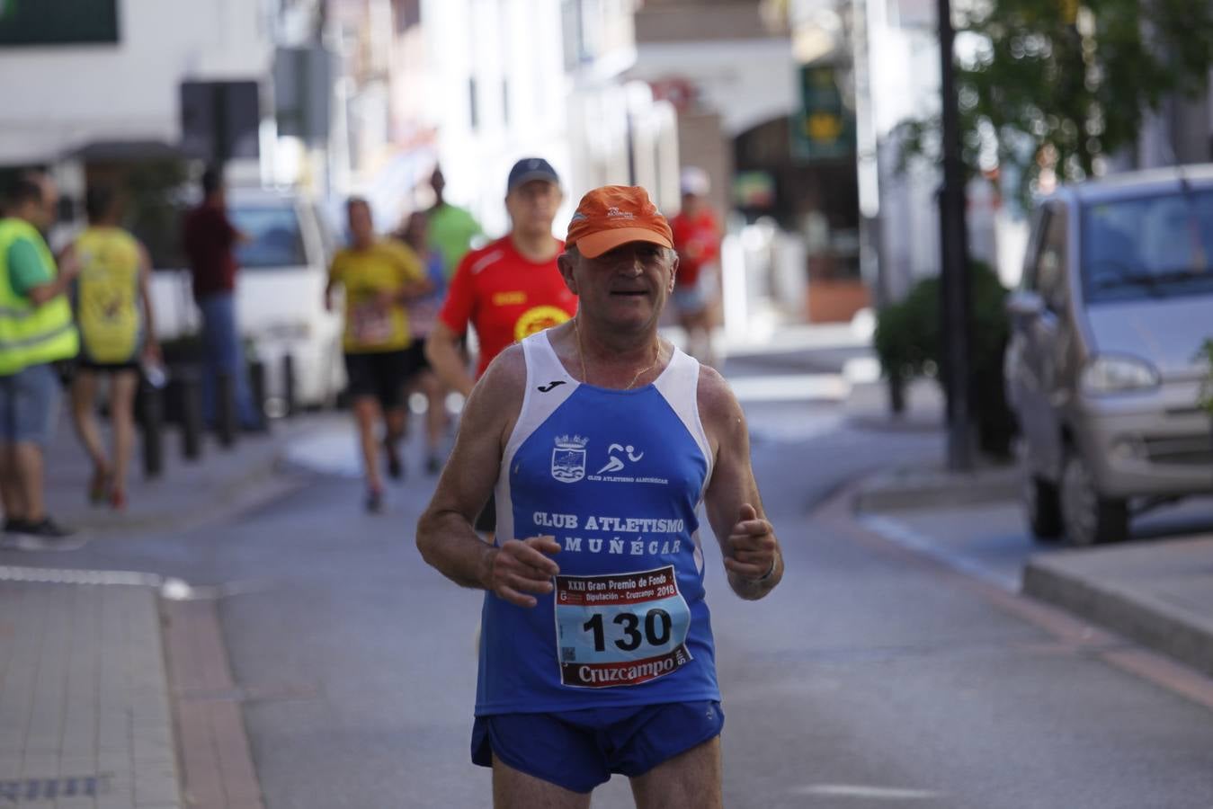 Manuel Santiago y Claudia Estévez se sobreponen al calor en Dúrcal