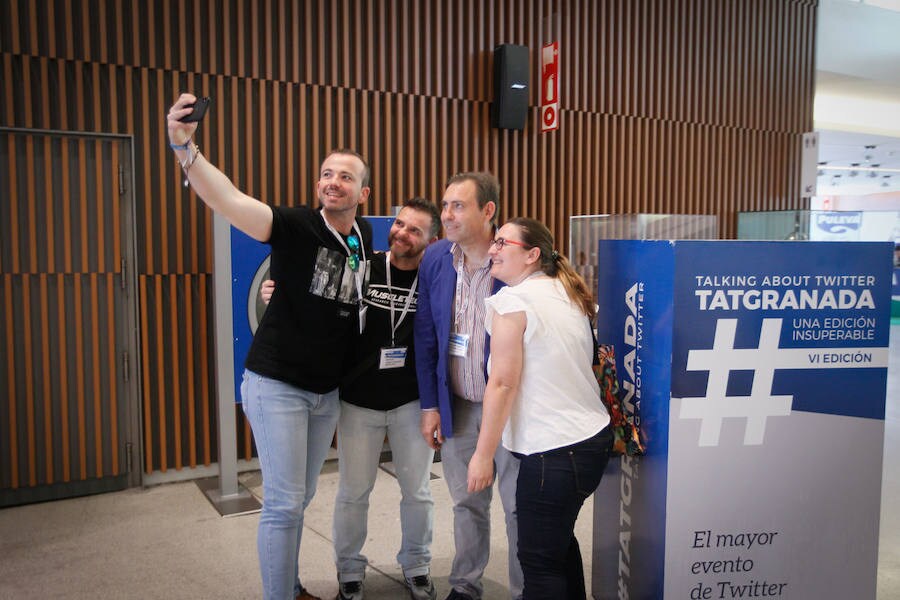 Los selfies, cómo no, fueron una de las constantes durante toda la duración de la sexta edición de TAT Granada.