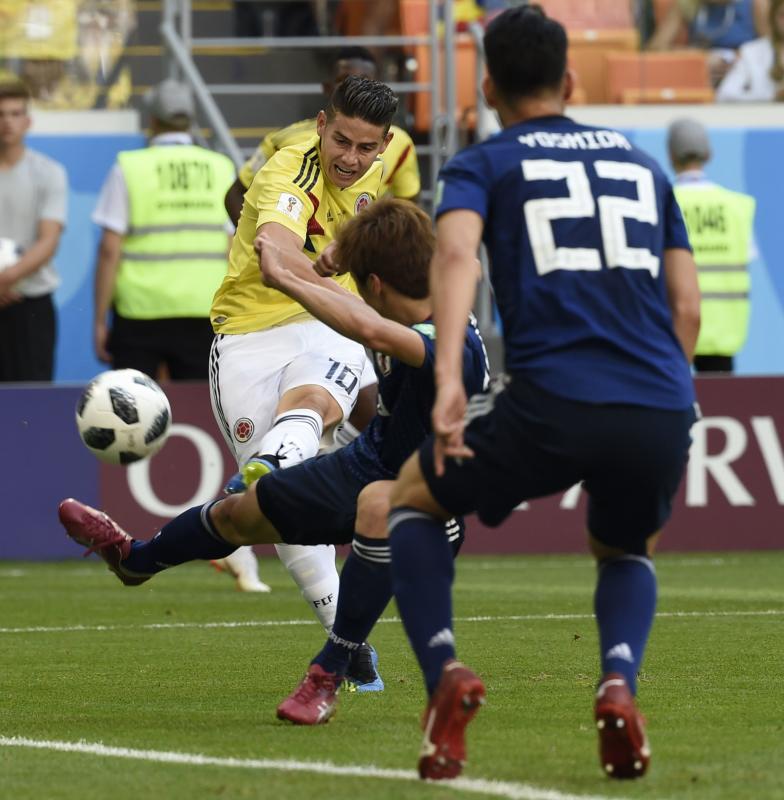 Fotos: Las imágenes del Colombia - Japón del Mundial de Rusia 2018