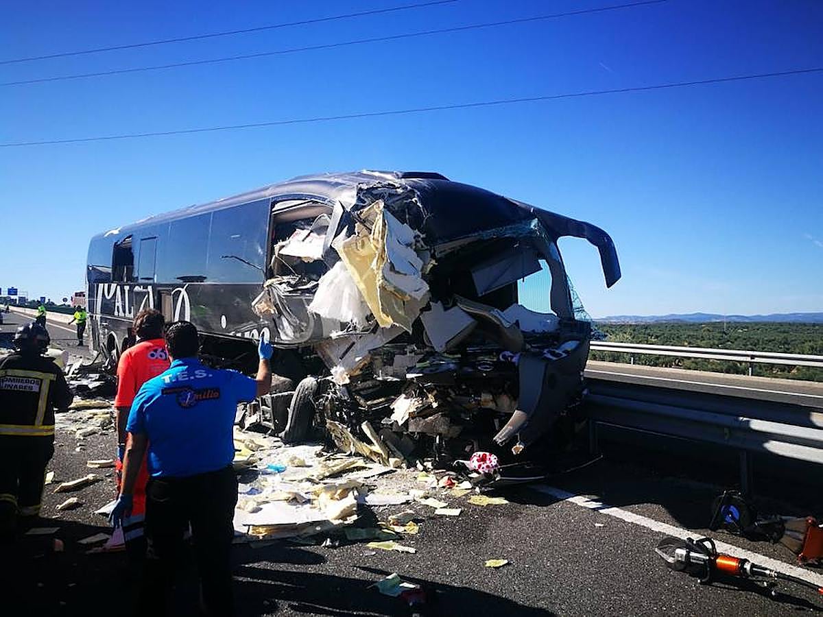 El accidente ha tenido lugar en la A-44 a la altura de Bailén