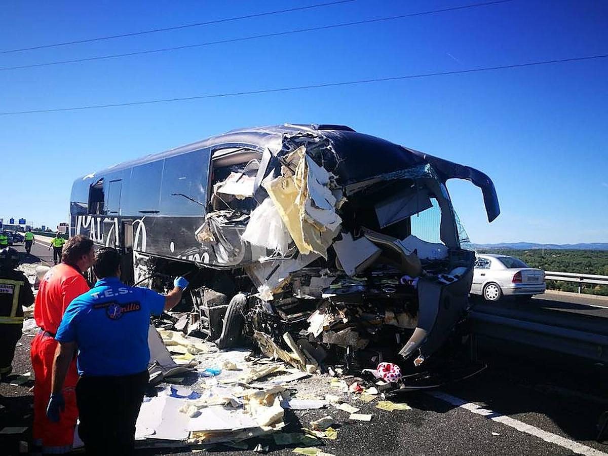 El accidente ha tenido lugar en la A-44 a la altura de Bailén