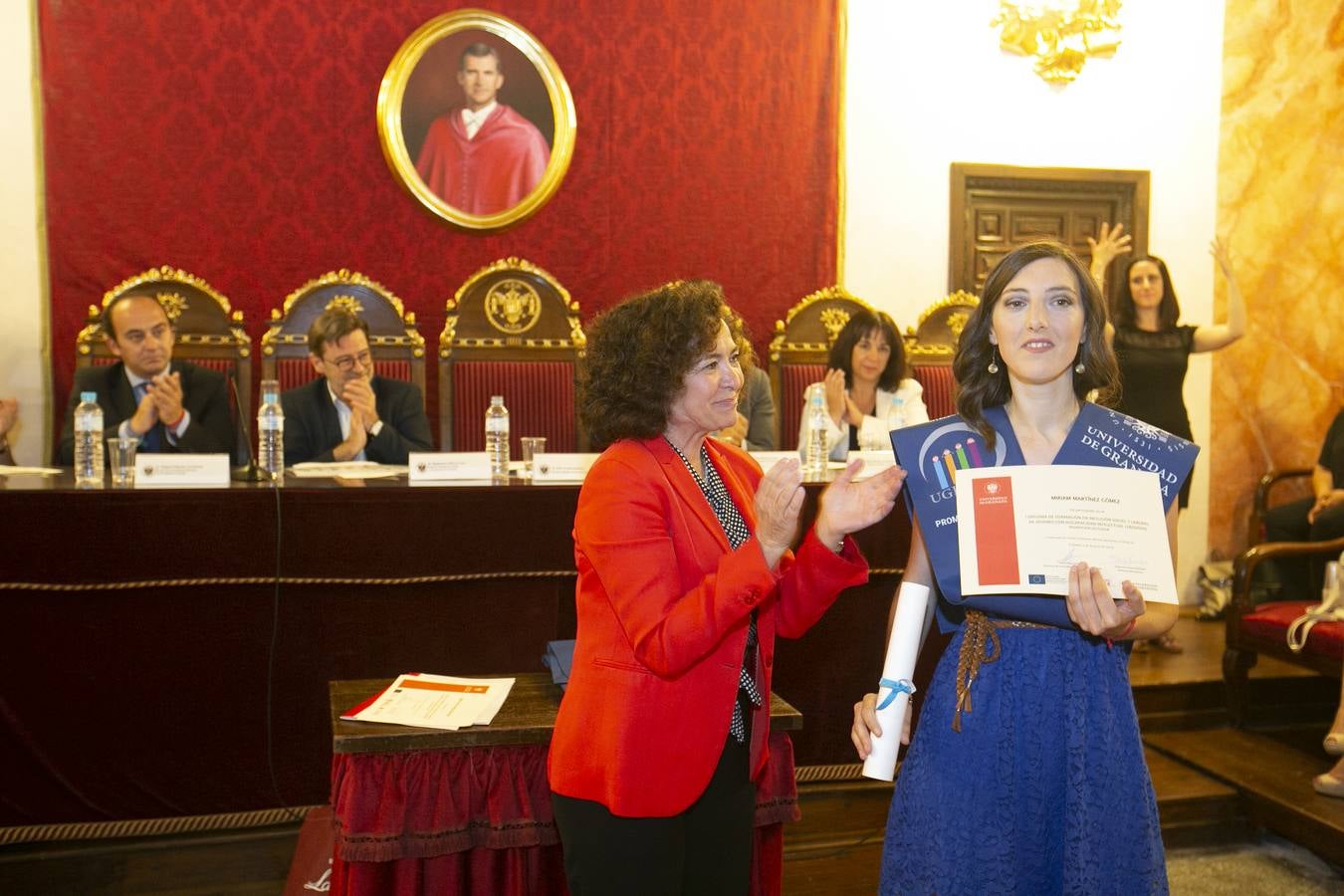 La Facultad de Derecho acoge el acto de graduación del primer diploma de inclusión social y laboral de estas características en la Universidad granadina