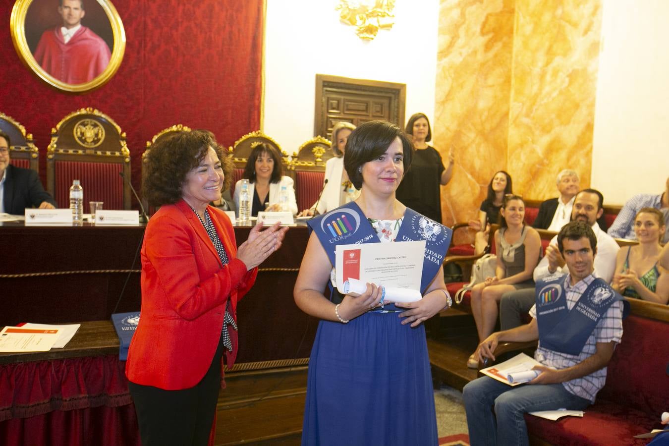 La Facultad de Derecho acoge el acto de graduación del primer diploma de inclusión social y laboral de estas características en la Universidad granadina